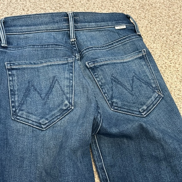 MOTHER Dazzler Straight Leg mid rise Crop in “We’re All In This Together”, 23 - Picture 13 of 16